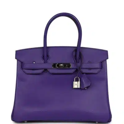 Hermès Birkin 30 Crocus Epsom Palladium Hardware