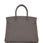 Hermès Birkin 30 Etain Togo Gold Hardware High-quality Lushentic Grade