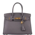 Hermès Birkin 30 Etain Togo Gold Hardware High-quality Lushentic Grade