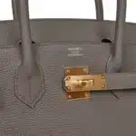 Hermès Birkin 30 Etain Togo Gold Hardware High-quality Lushentic Grade