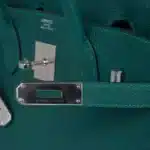 Hermès Birkin 30 Malachite Emerald Toned Clemence Palladium Hardware