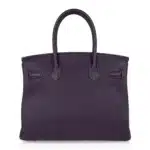 Hermès Birkin 30 Raisin Rich Original Color Togo Gold Hardware