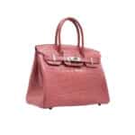 Hermès Birkin 30 Rose Shiny Alligator Mississippiensis Palladium Hardware Lushentic reviews