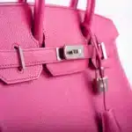 Hermès Birkin 30 Rose Tyrien Chevre Palladium Hardware Lushentic Bags