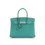 Hermès Birkin 30 Vert Verona Ostrich Palladium Hardware