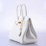 Hermès Birkin 30 White Clemence Gold Hardware Lushentic quality