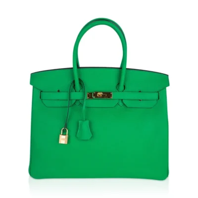 Hermès Birkin 35 Bamboo Togo Gold Hardware