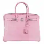 Hermès Birkin 35 Bubblegum 5P Pink Matte Alligator Mississippiensis Palladium Hardware