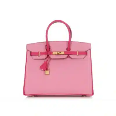 Hermès Birkin 35 SO Rose Tyrien and 5P Pink Epsom Gold Hardware