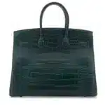 Hermès Birkin 35 Vert Foncé Matte Alligator Mississippiensis Palladium Hardware Handmade replica bags