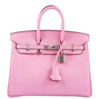 Hermès HSS Birkin 25 Bubblegum Pink 5P Epsom Palladium Hardware