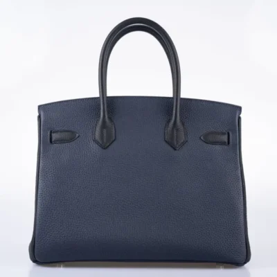 Hermès HSS Birkin 30 Nuit and Black Togo Brushed Palladium Hardware Best Lushentic Bags