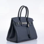 Hermès HSS Birkin 30 Nuit and Black Togo Brushed Palladium Hardware Best Lushentic Bags