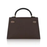 Hermès HSS Mini Kelly 20 Sellier Ecorce/Etoupe/Black Epsom Gold Hardware Lushentic Grade bags