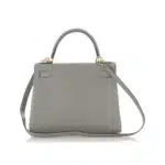 Hermès Kelly 28 Gris Mouette and Rose Indien Clémence Brushed Gold Hardware Lushentic Grade bags