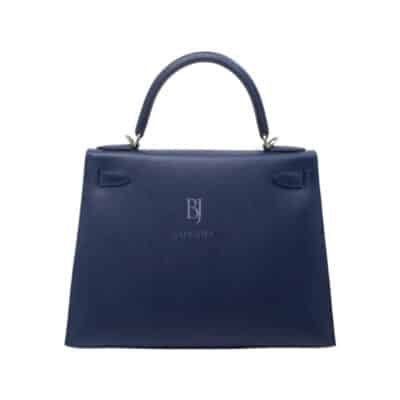 Hermès HSS Kelly 28 Sellier Bleu Encre Epsom Permabrass Hardware Quality Replica