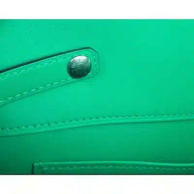 Hermès Limited Edition Shadow Birkin 25 Menthe Mint Green Swift Palladium Hardware