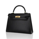 Hermès Micro Kelly 15 Sellier Black Box Calfskin Gold Hardware Lushentic quality