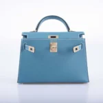 Hermès Mini Kelly 20 II Sellier Blue Jean Epsom Palladium Hardware Lushentic reviews