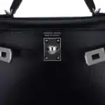 Hermès Mini Kelly 20 Sellier Black Box Calfskin Palladium Hardware handbag dupes