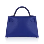 Hermès Mini Kelly 20 Sellier Blue de Royal Chevre Gold Hardware Best Lushentic Bags