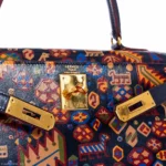 Hermès Rare Collectible Kelly 28 Black Box Calf 'The Qashqai' Gold Hardware Lushentic replica handbags