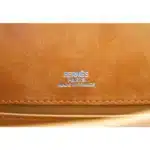 Hermès Rare Collectible Kelly Pochette Orange Doblis Palladium Hardware Luxury bag lookalikes